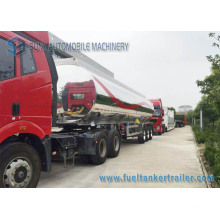 3 Eixos 6 Pneus Eixo de Levantamento 40 M3 DOT Oil Tank Trailer